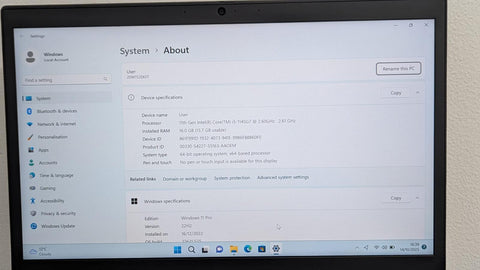 Mint Condition Lenovo ThinkPad T14 – i5 10th Gen | 16GB RAM | 512GB SSD | Windows 11 Pro
